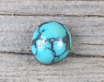 Natural Carico Lake Turquoise Cabochon - 1090