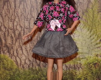 SKPR--101-102-103) SKIPPER doll clothes, 4 different outfits to choose from