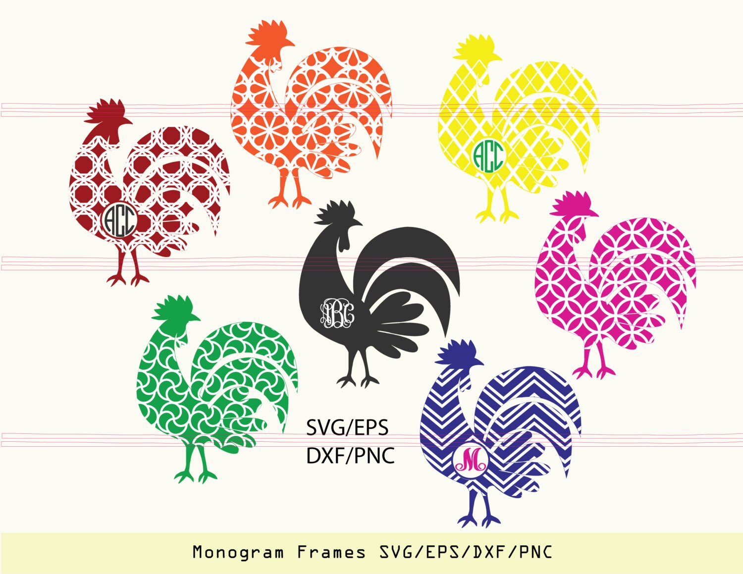 Download Rooster Svg, rooster decal, rooster clipart, INSTANT ...