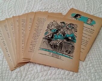 Authentic Vintage Pages for Scrapbooking/Altered Art with BONUS Pages