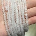 4mm Danburite Gemstone Beads - 14.5 inch Full strand - Round Gemstone Beads