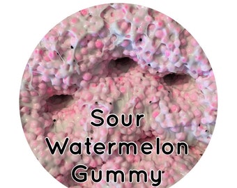 Sour Watermelon Gummy Slime (Fruity scent)