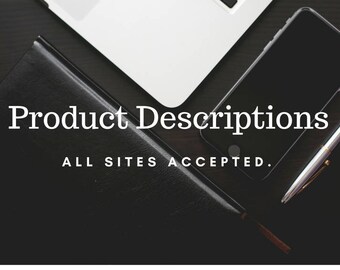 Product Description Revision - SEO Optimization - Description Revision - Etsy Shop Help - Product Description - Writing Help - Etsy SEO