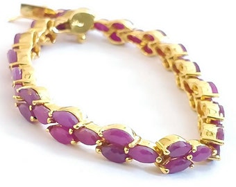 Gorgeous Ruby Bracelet