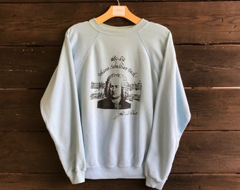 Vintage 90s Johann Sebastian Bach Sweatshirt