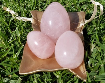 Yoni Egg Crystal- Rose Quartz GIA Certified