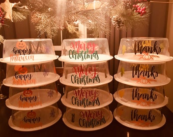 Personalized Cake Carrier