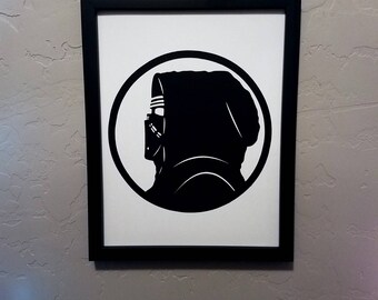 Kylo Ren (Star Wars) | Papercut Silhouette