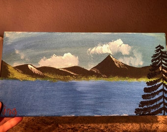 Mountain Range Painting