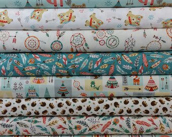 Camp-A-Long Critters Bundle from Studio E Fabrics - 8 Fabrics