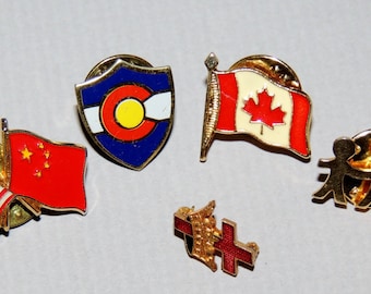 Vintage assortment of pins