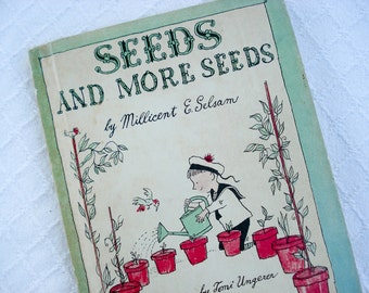 Seeds and More Seeds - hardback children's book - 1959