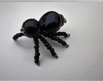 Spider Beaded ,All Black.