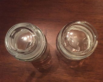 Glass Jars with matching lid