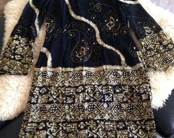 EMBELISHED INDIAN DRESS