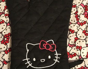 Hello Kitty Oven Mitt