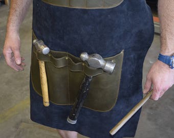 NZ Made Leather Workshop Apron