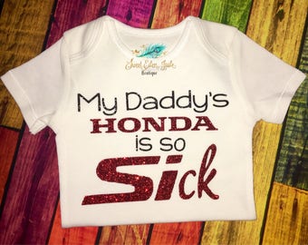 Honda Baby Shirt Honda Bodysuit