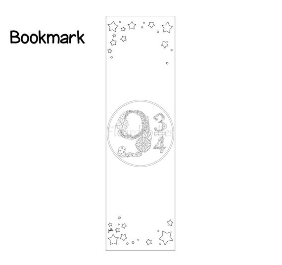 items-similar-to-bookmark-9-3-4-harry-potter-adult-coloring-page