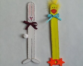 Bunny and Chick Magnets