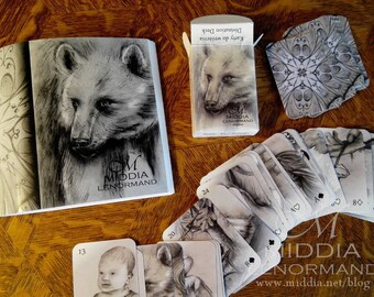 Middia Lenormand 2 MINI Oracle Cards