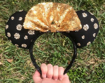 Golden Polka Dot Ears!