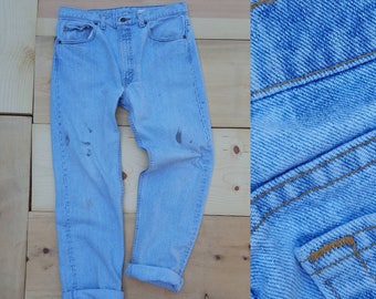 Splatter paint jeans | Etsy