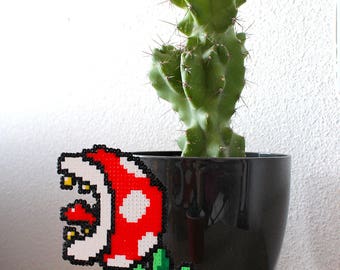 Pot - plant decoration Mario-carnivore