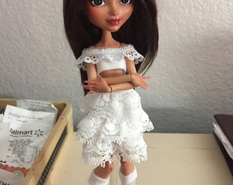White Lolita Ruffle Two Piece Monster High Ever After High Outfit