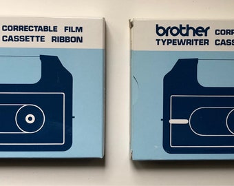 Brother Typewriter Correctable Ribbon 2 pack