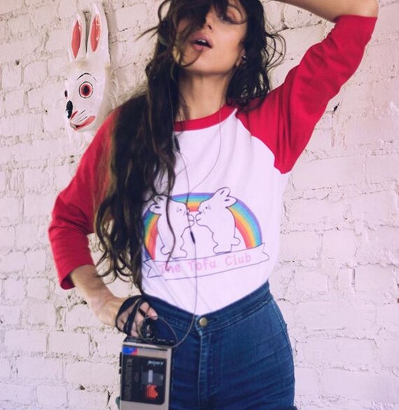 The Tofu Club baseball shirt