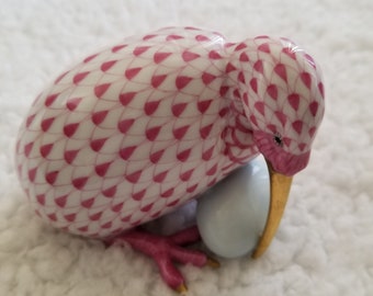 Herend Kiwi bird with egg # 15334