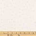 GOLD POLKA DOT Fabric, Mini Dots, Yardage Fabric by the half or full yard, gold dots on white, cotton, bty