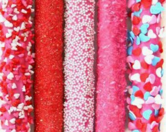 Custom listing for 32 candy pretzels