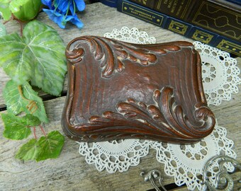Vintage Syroco Wood Box