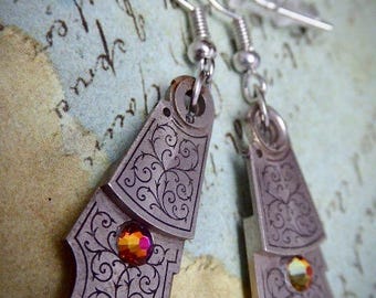 Steampunk - Pocket watch parts - Archaic - Steampunk Earrings - Repurposed art