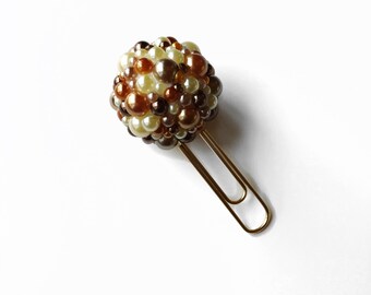 Dulce de Leche | Sugar Ice Planner Clip | 1 - Inch | Planner Accessory