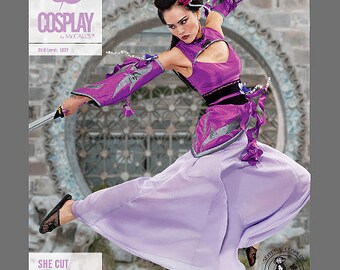 Kimono Cosplay Brans M2107 Mc Call's She Cut costume sewing pattern