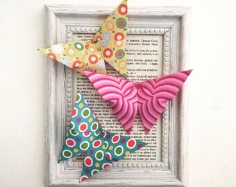 Picture of origami butterflies