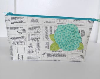 Mama Said Sew zipper pouch