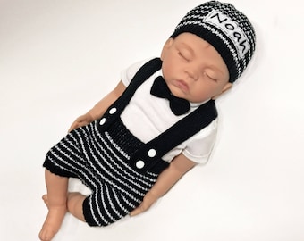 Baby boy outfit Baby boy Clothes Newborn boy props Newborn boy hat Personalized outfit Baby boy coming home outfit baby boy personalized