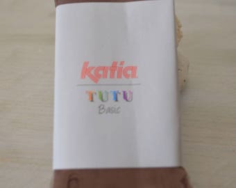 New wool KATIA TUTU Basic 401 cowl taupe