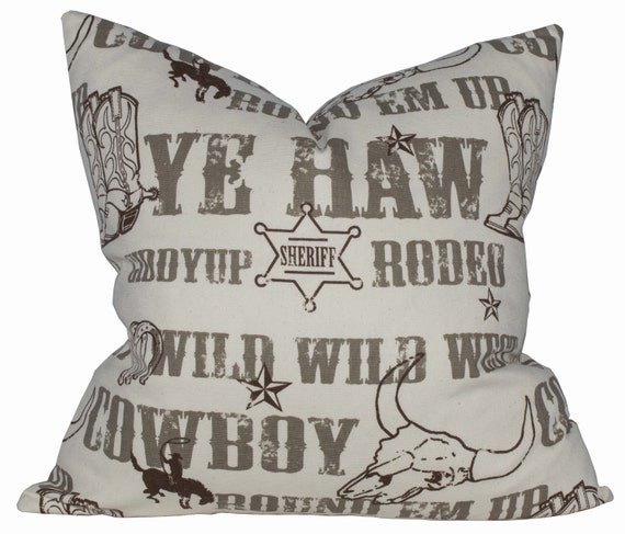 cowboy pillow pet