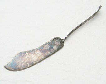 Antique Twisted Butter Knife Wm Rogers 1915