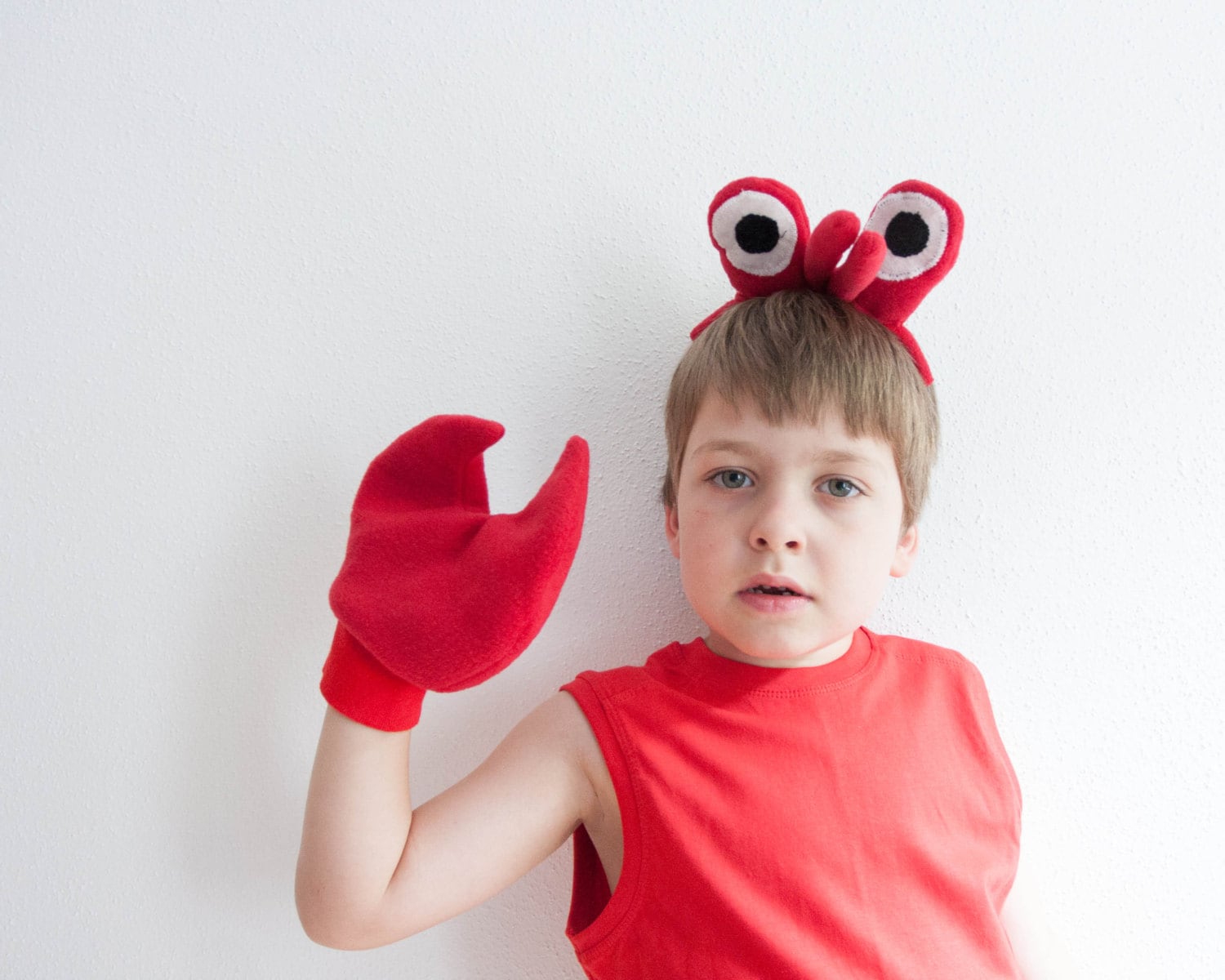 crab eyes headband and crab claws children s or