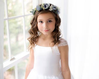 The Olivia Dress in White - Flower Girl Dress