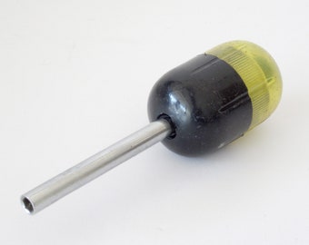 Black and Yellow Plastic Ratchet Screw Driver