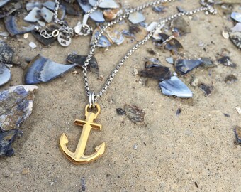 anchor steel waterproof anchored bracelet silver