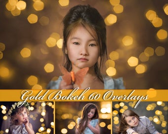 60 Gold Bokeh Photoshop Overlays Holiday Gold Bokeh Overlays Christmas Bokeh Overlays Gold Bokeh Photo Overlays Holiday Lights Overlays