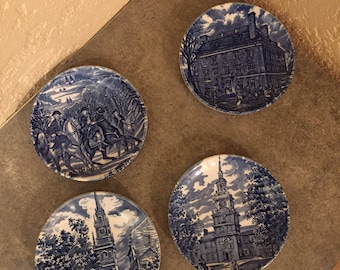 Vintage Liberty House Plates